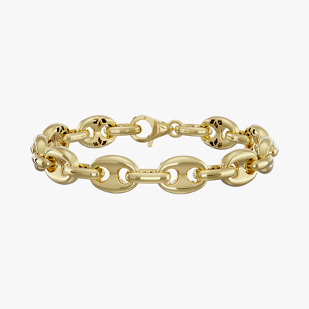 Large Adroit Gold Bracelet